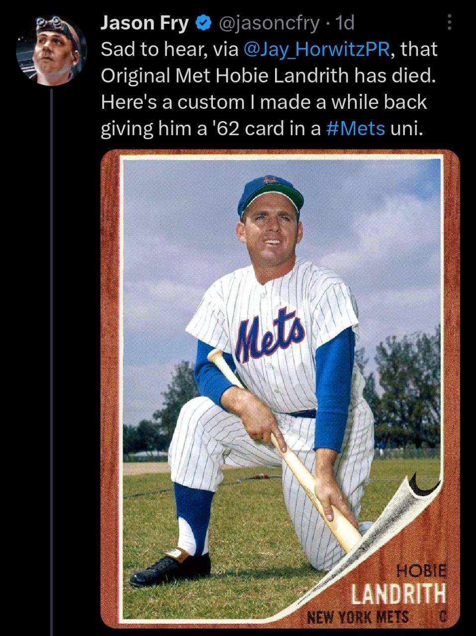 Su primer juego con los Mets de Nueva York