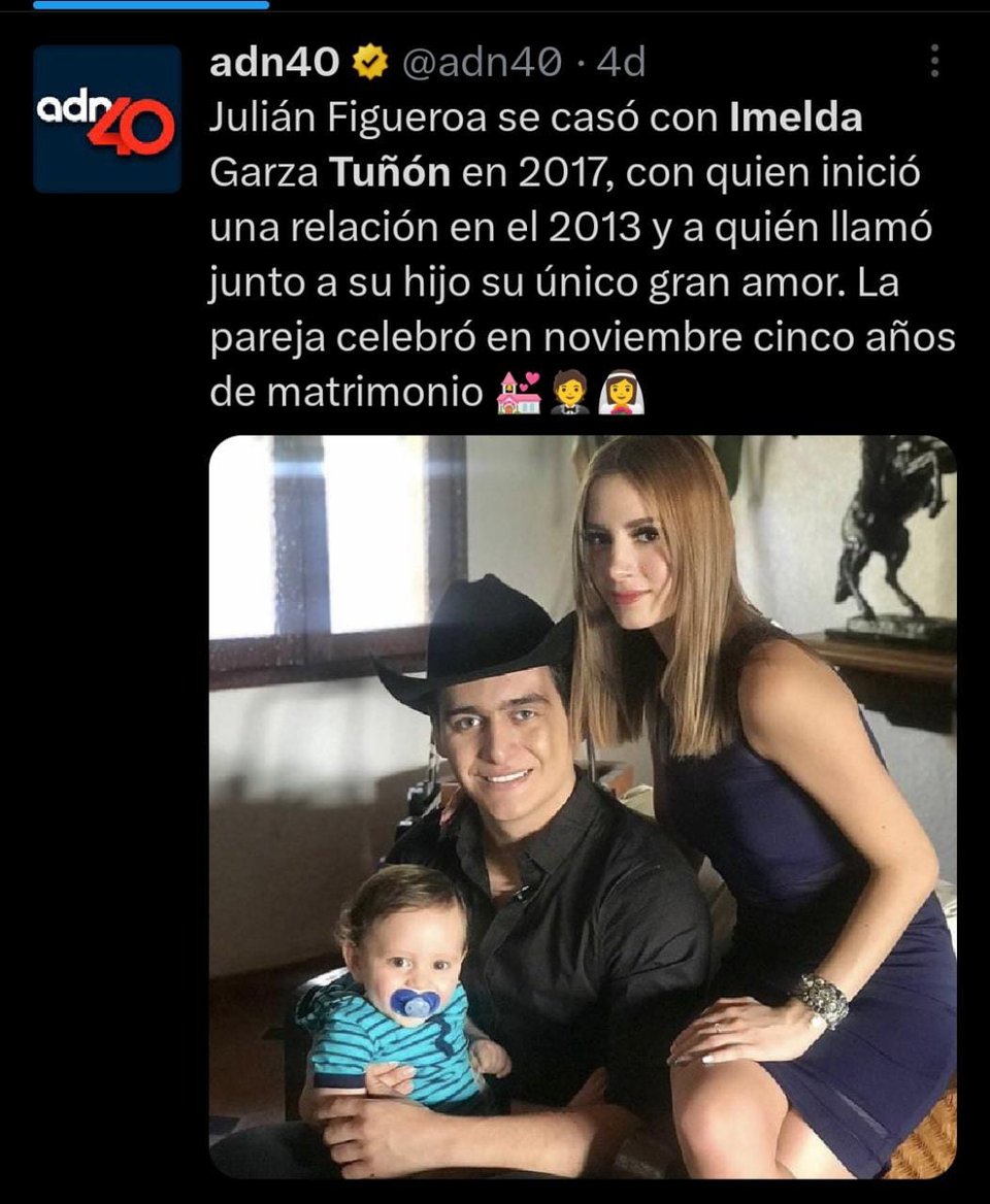 Viuda de Julián Figueroa anuncia decisión con Maribel Guardia