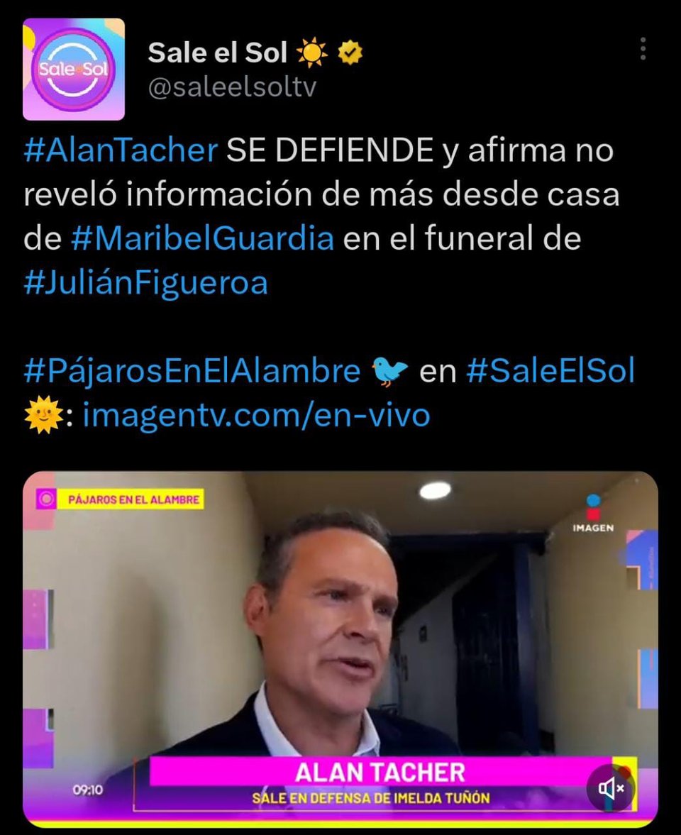 Alan Tacher explodes against those who criticized him