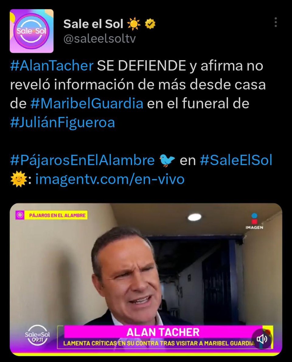 Alan Tacher explodes against those who criticized him