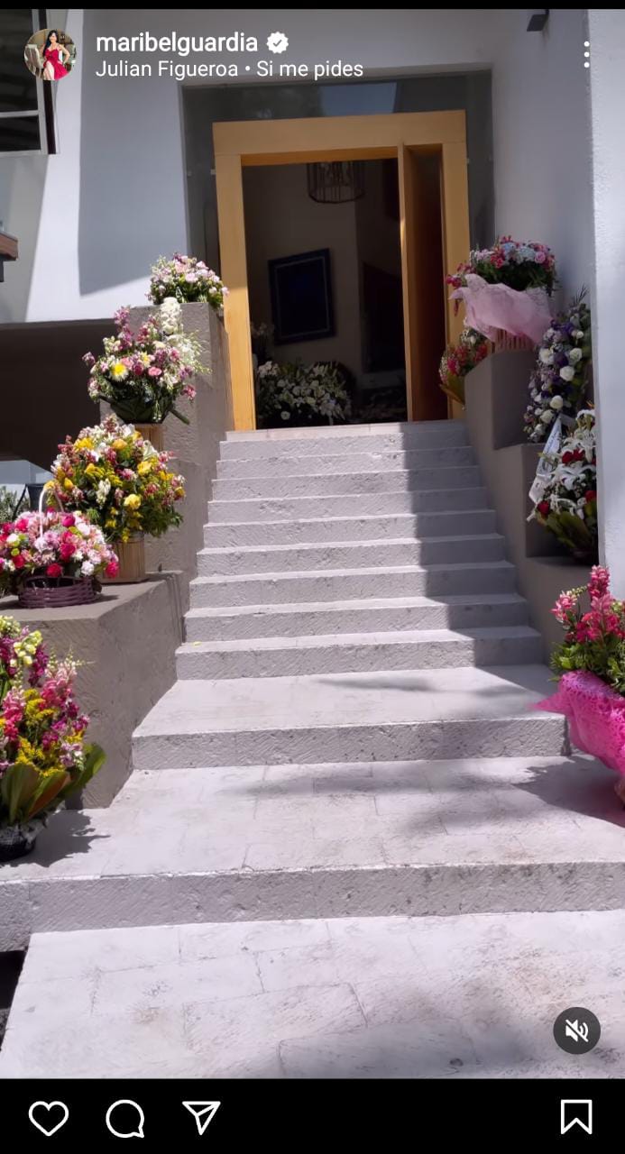 He thanked for arrangements he received during the funeral