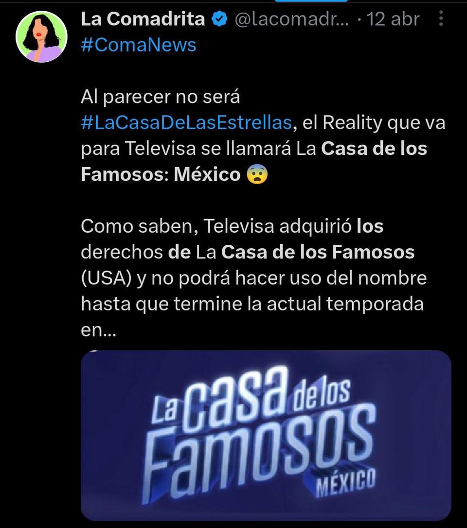 Anuncian nueva versión de La Casa de los Famosos en televisión de México