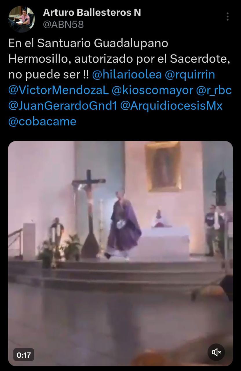 El rapero mexicano 'Alemán' hace lo impensable en iglesia