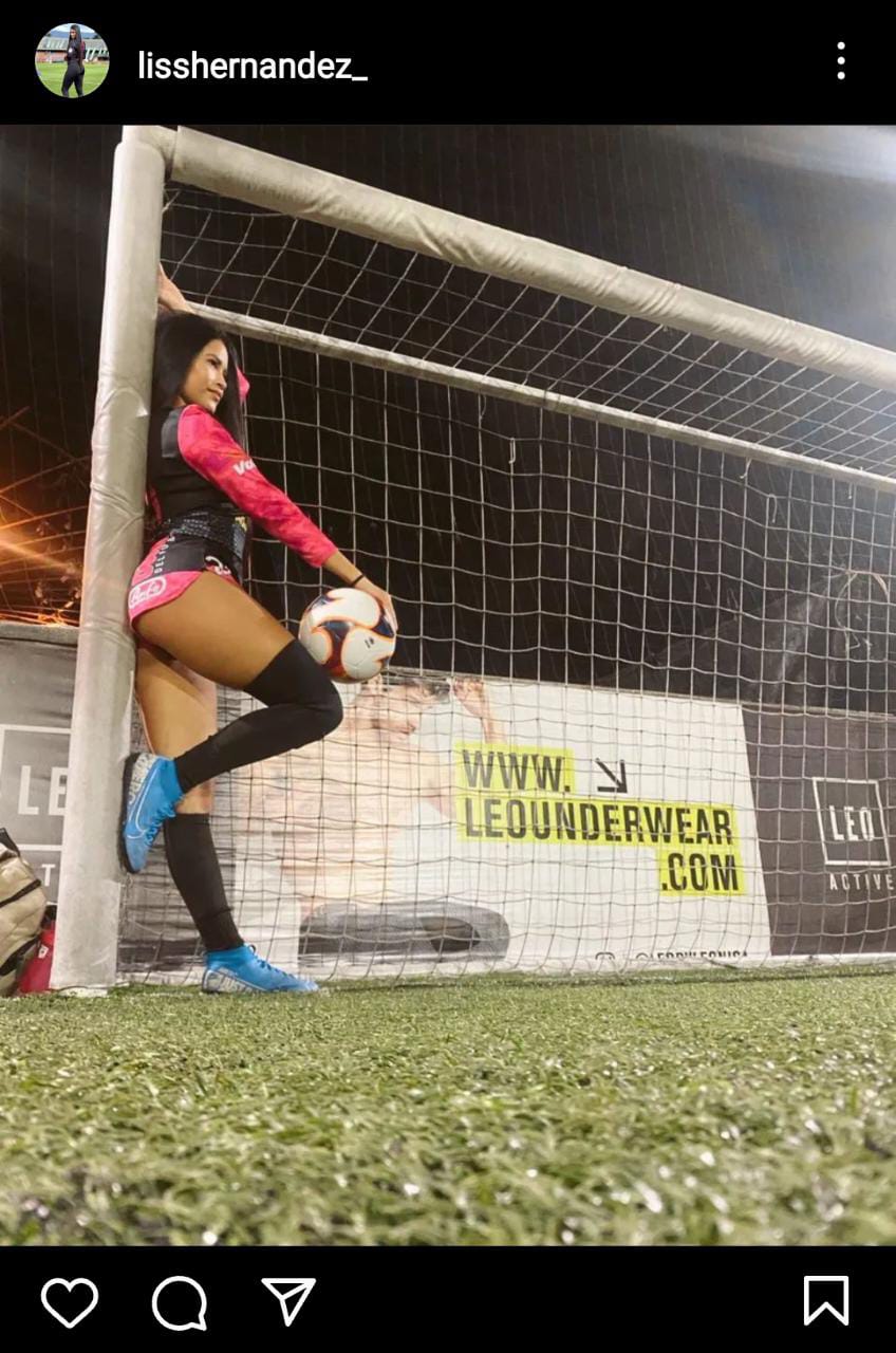 Muere Liss Hernández, modelo y futbolista