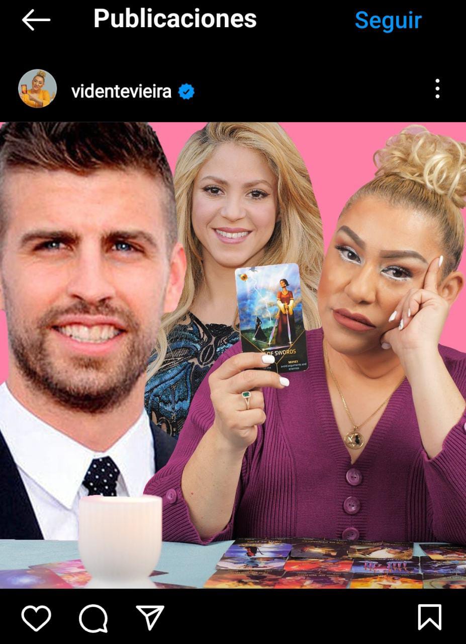 Vieira Vidente hace inesperada predicción de Shakira y Piqué