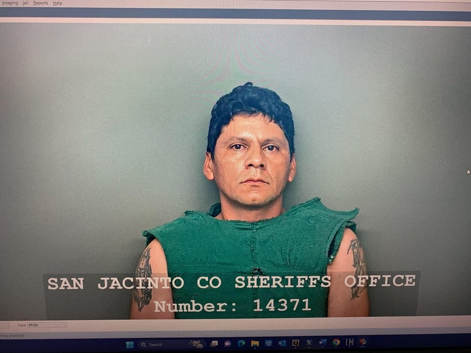 The first photo of Francisco Oropeza in jail comes to light