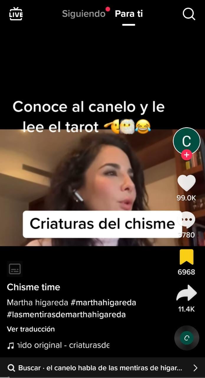 They react to the words of the actress