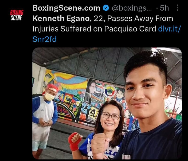 They regret the departure of the athlete