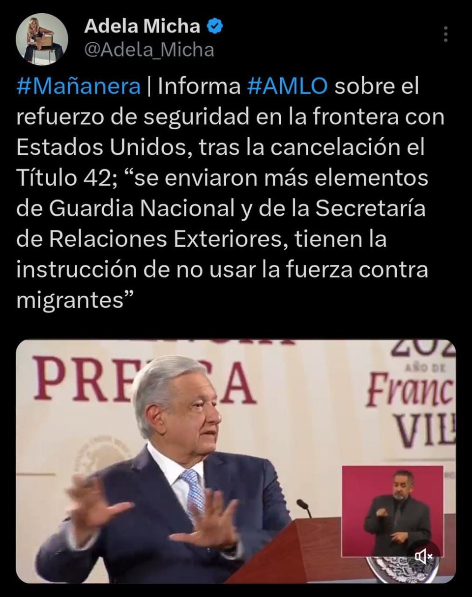 AMLO traiciona a inmigrantes y anuncia lo que hará con la frontera de EEUU
