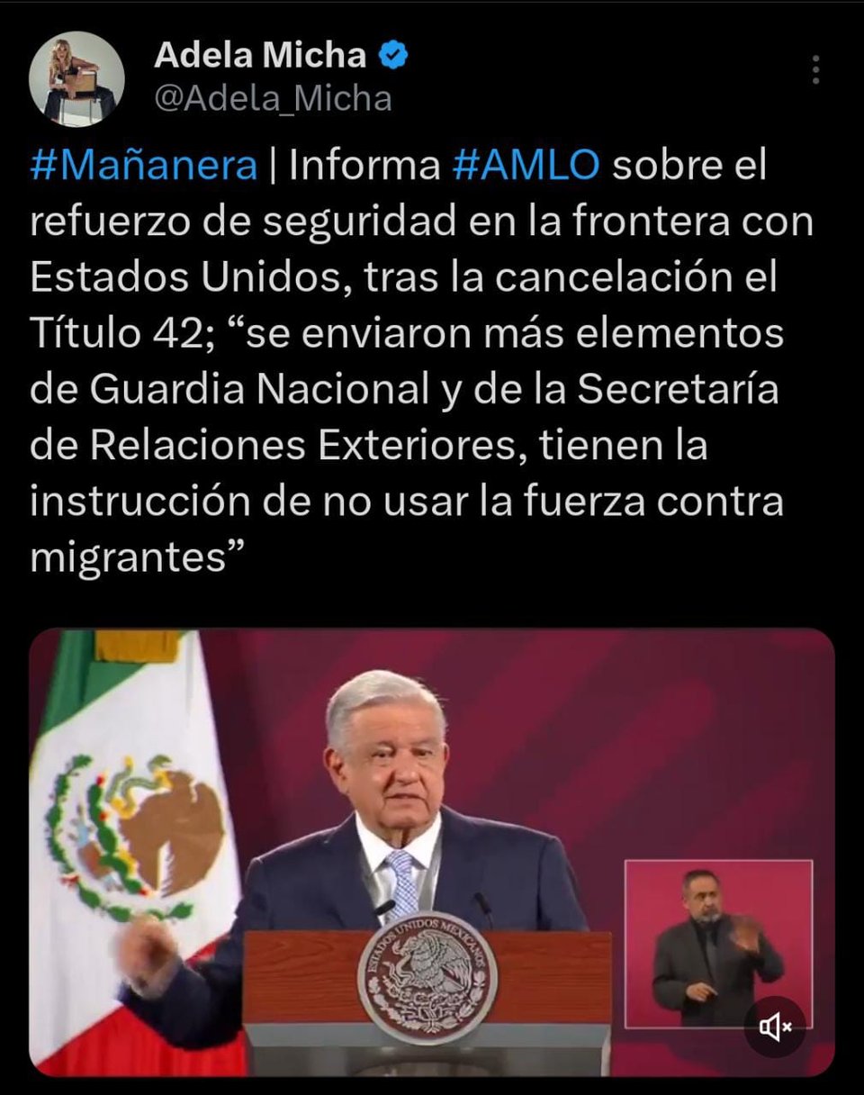 AMLO traiciona a inmigrantes