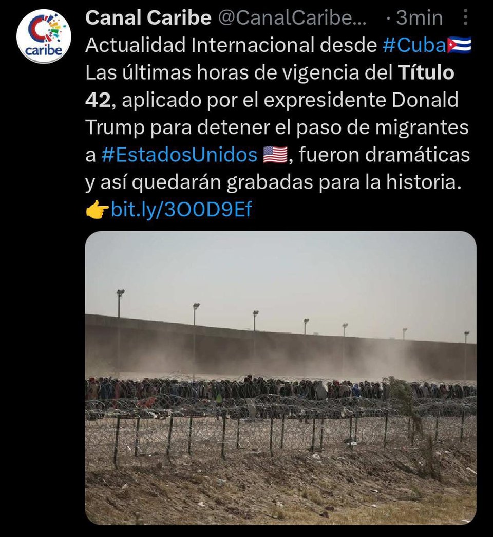 "La frontera no está abierta"