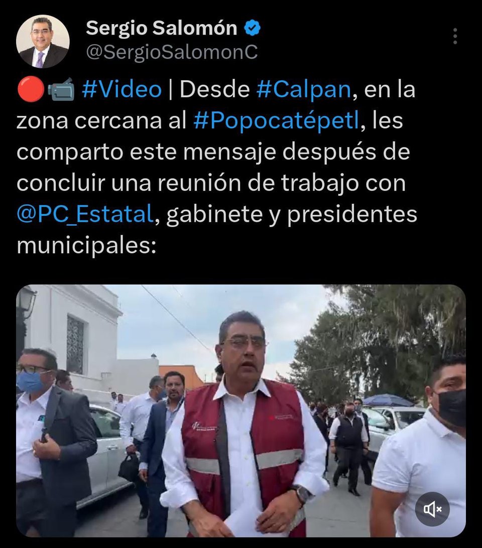 Aseguró tener una célula de Protección Civil