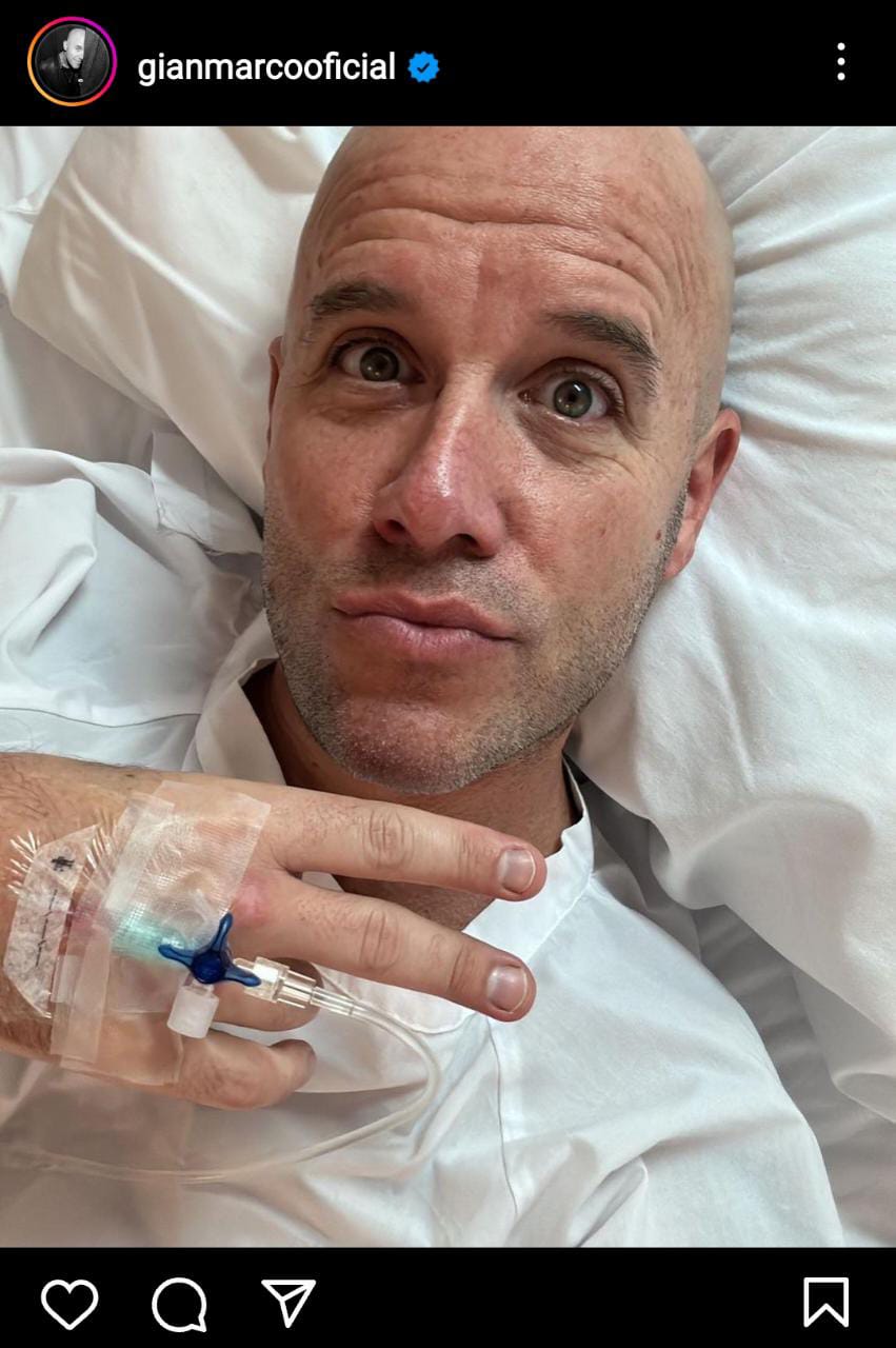 El cantante se mostró agradecido
