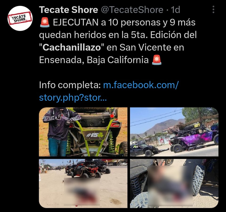 Autoridades buscan a los responsables