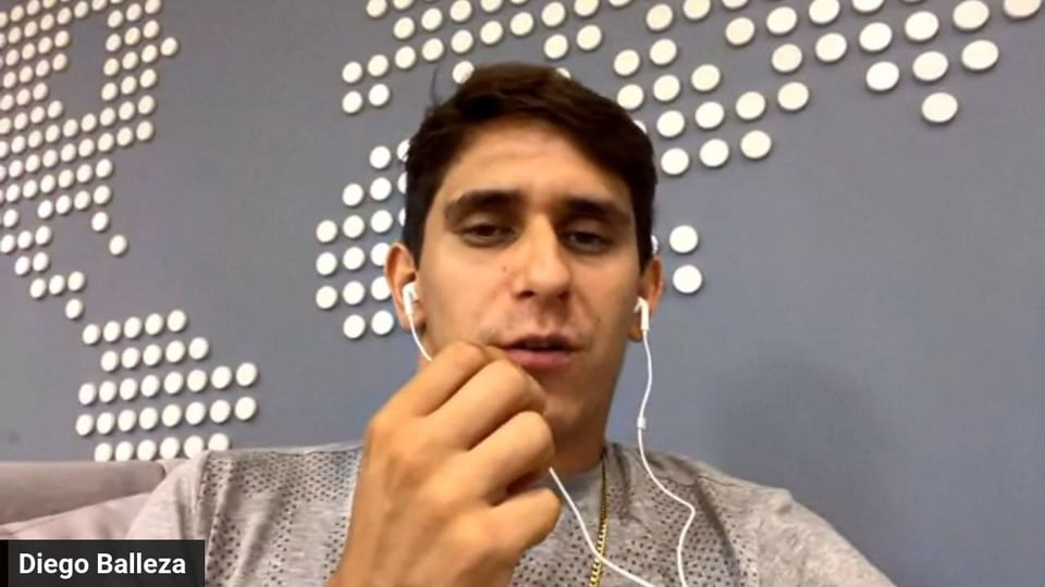 Diego Balleza began to find it difficult financially
