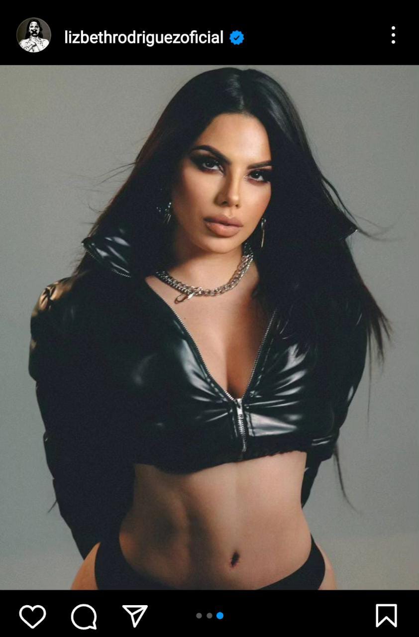 Lizbeth Rodríguez se descara en vestido rojo