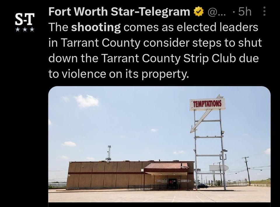 Tiroteo en estacionamiento de Texas deja múltiples heridos y un muerto