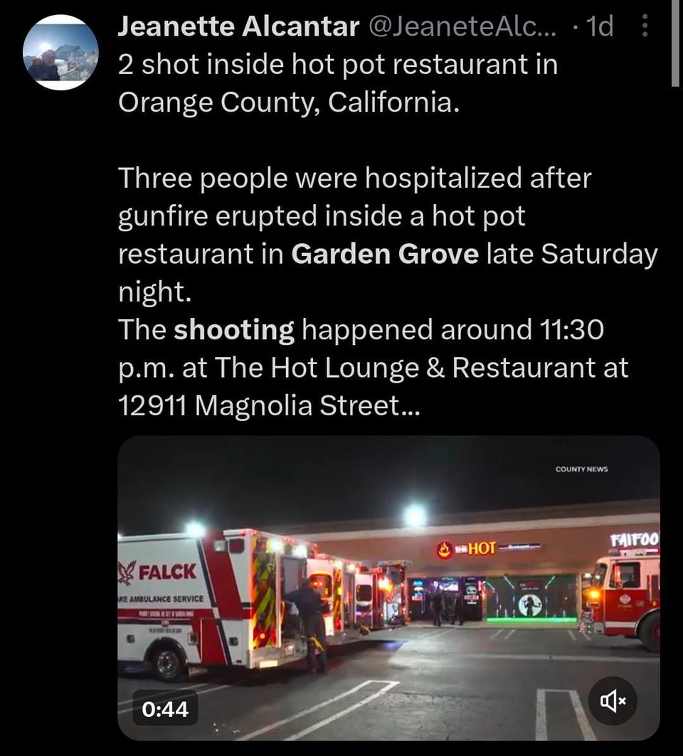 Disparos se desataron en restaurante, escuela y tren