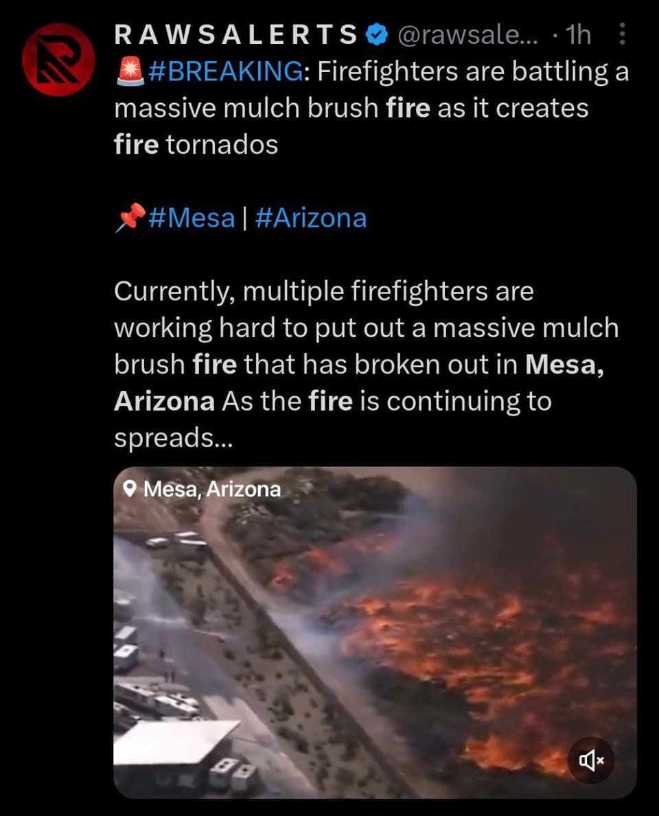 Autoridades responden a fuerte incendio en Arizona
