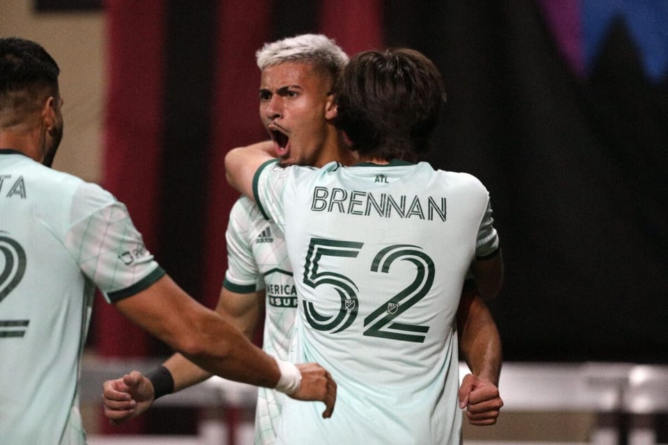 Atlanta United  rescató empate en casa