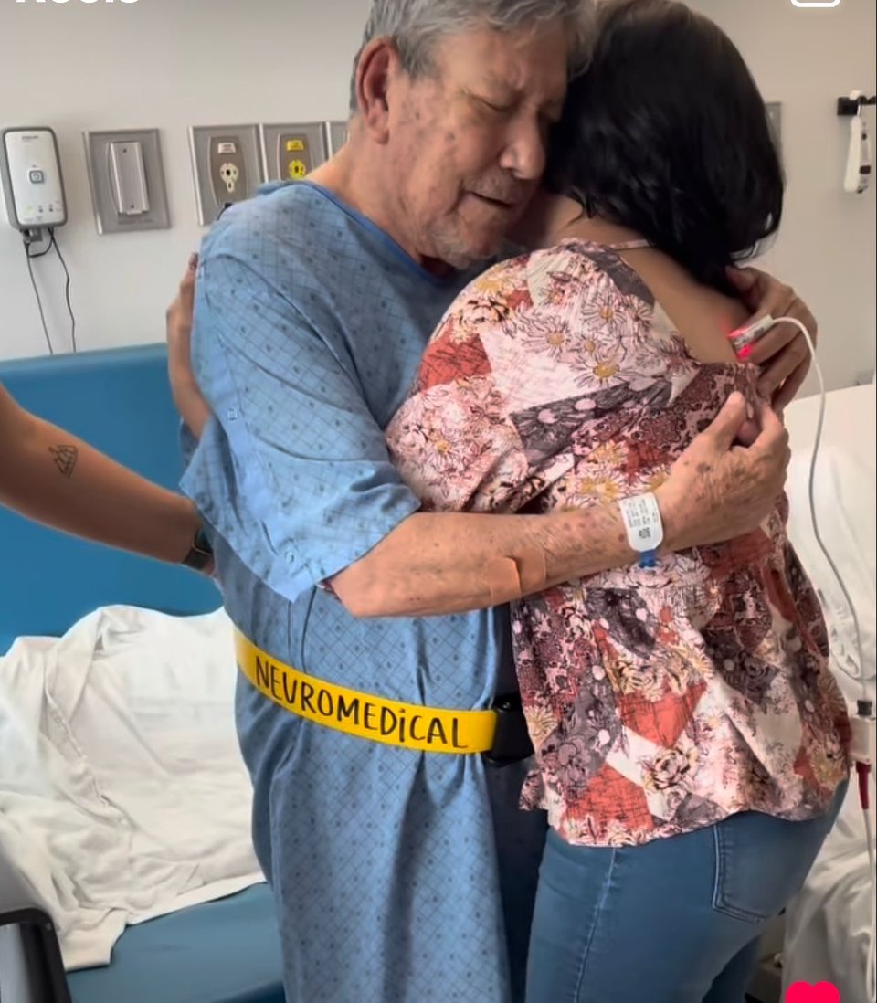 Padre inmigrante desahuciado con cáncer recibe emotiva sorpresa de su hija