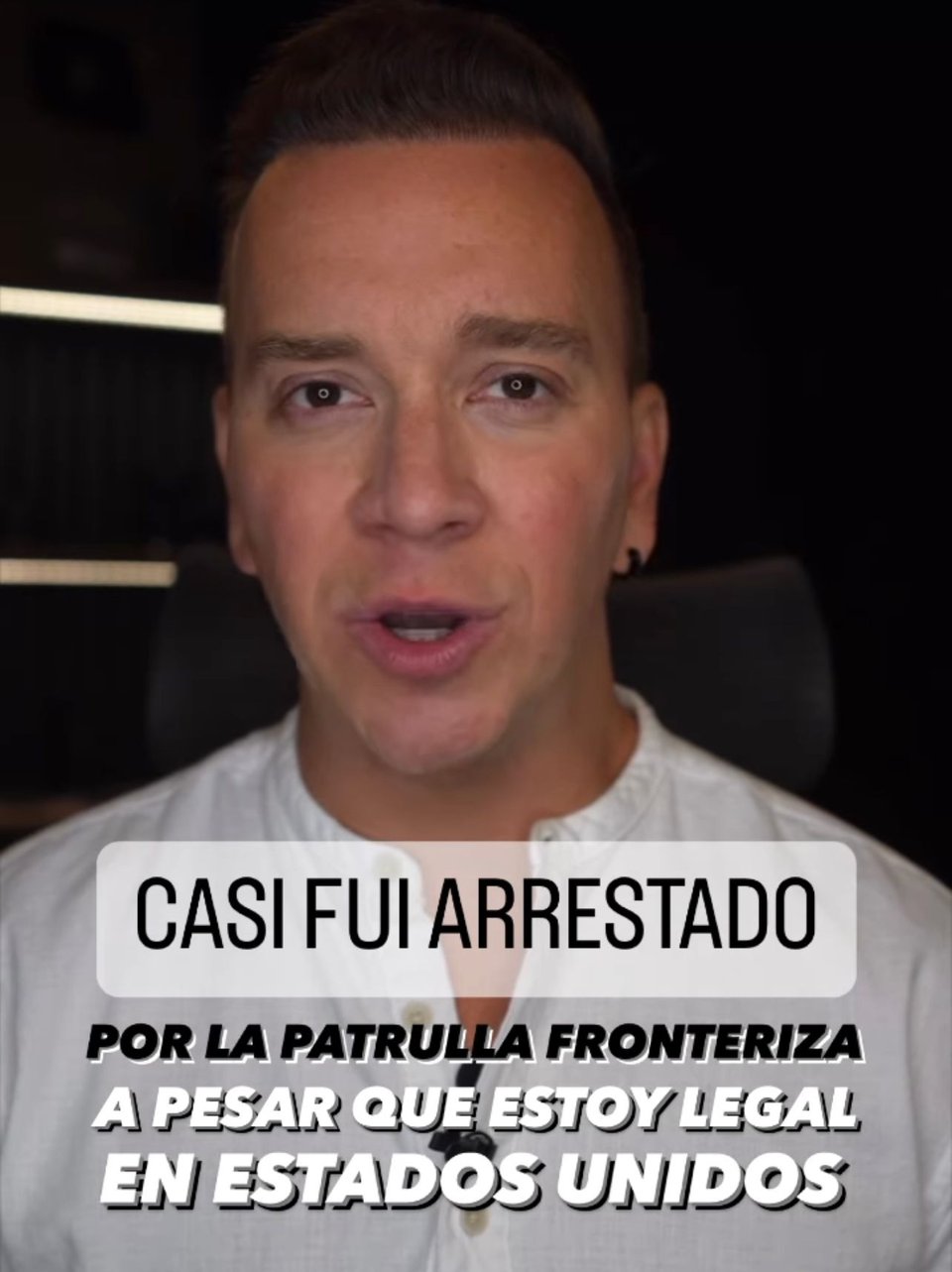 Espero el influencer por una respuesta de las autoridades