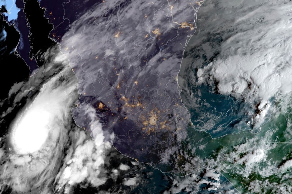 Huracán Lidia impacta con categoría 4 en México