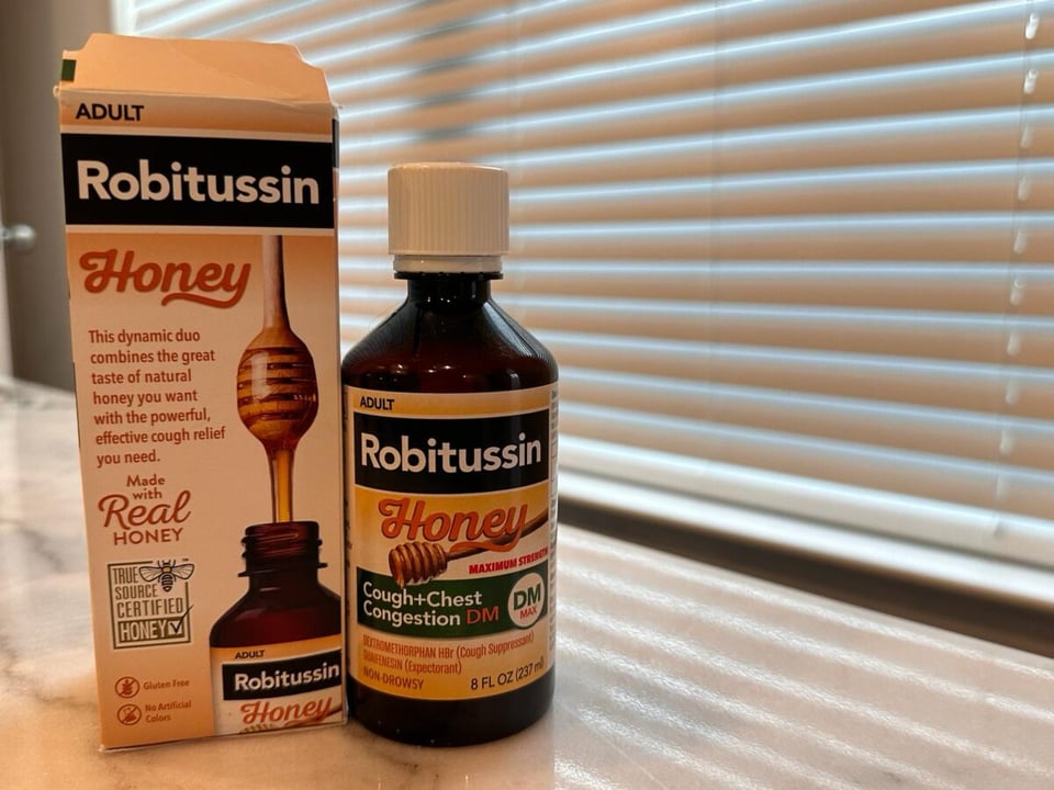 Retiro de Robitussin,honey,natural,miel real