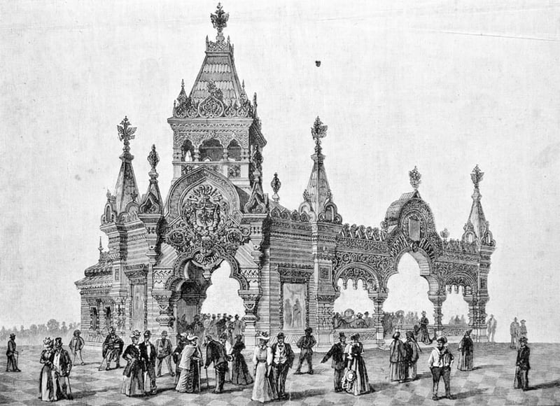 Chicago, World's Fair, engraving, serial killer, H.H. Holmes