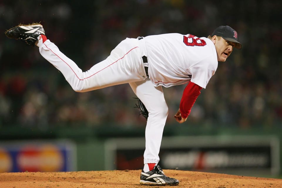 World Series upsets, Red Sox, Boston, baseball, Pitcher Curt Schilling