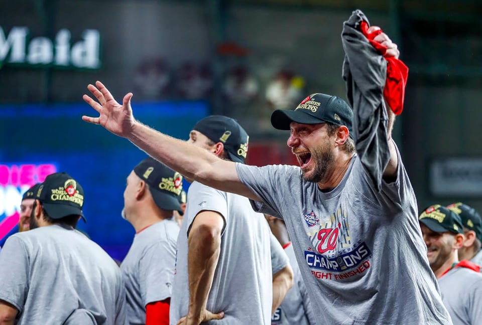 Washington Nationals, pitcher, Max Scherzer, Houston, World Series