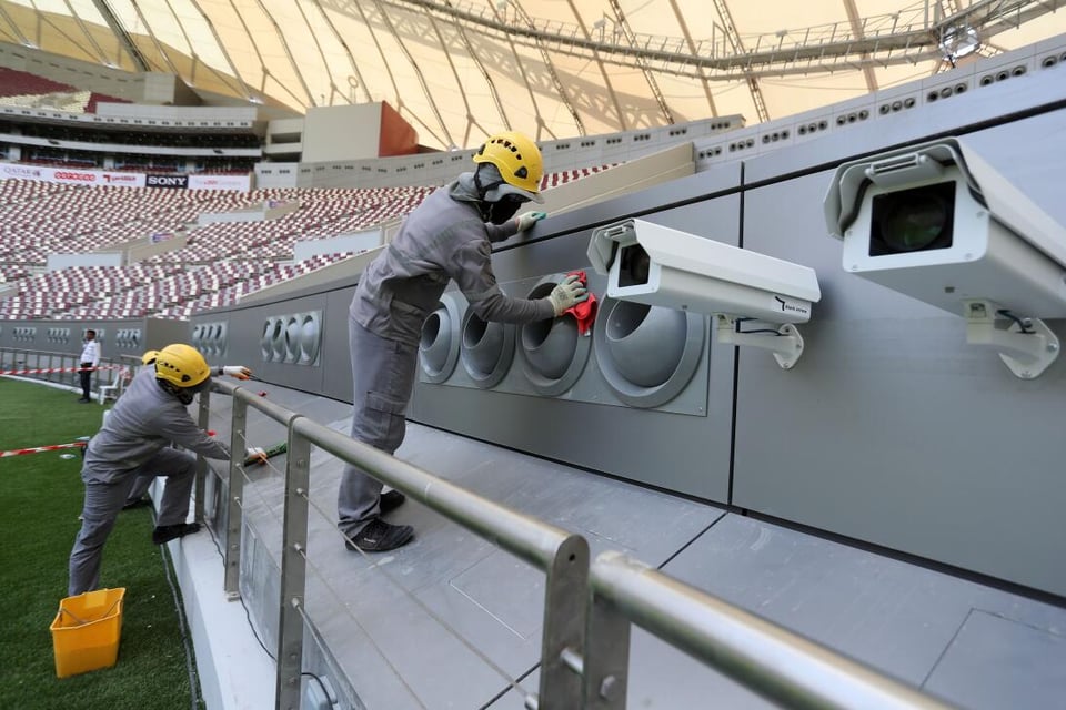 Estadios en Qatar libres de calor durante el Mundial
