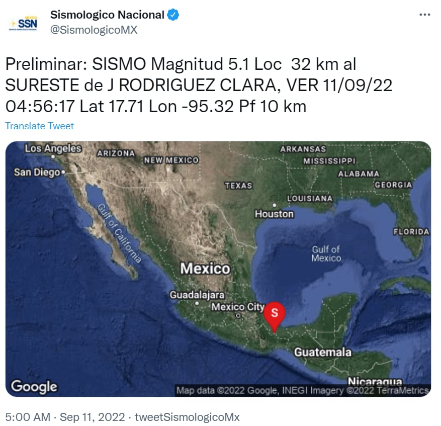 Sismo Veracruz