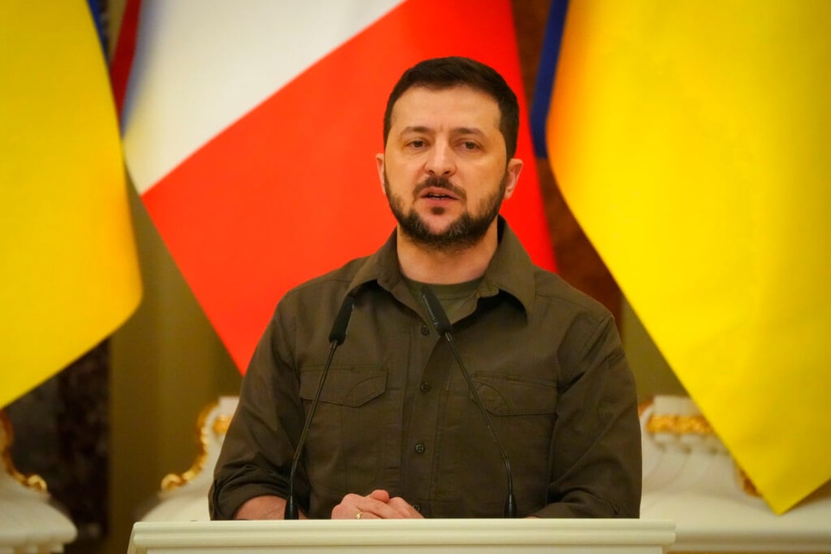 Zelenskyy acusa a Rusia de librar una "guerra total"
