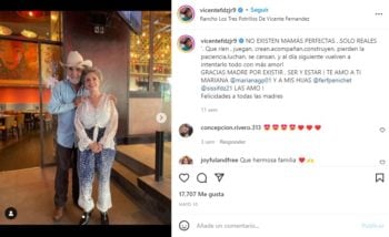 Los mensajes de ánimos no tardaron en hacer presencia