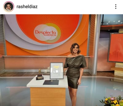 Rashel Díaz hits skinnier than Adamari López and her secret is discovered