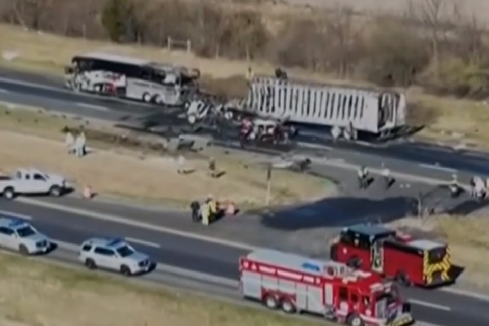 ohio school bus accident, tractor-trailer, death, news