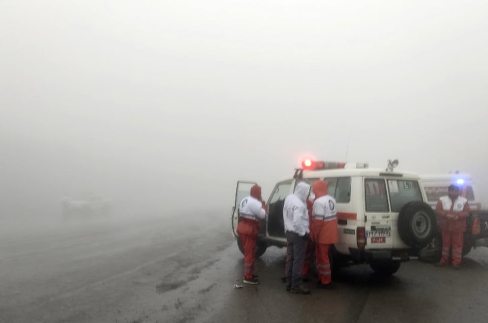 ‘No signs of life’ after helicopter carrying Iran’s president crashed