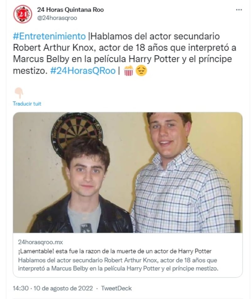 Asesinan Robert Arthur Knox: Fue apuñalado en un bar