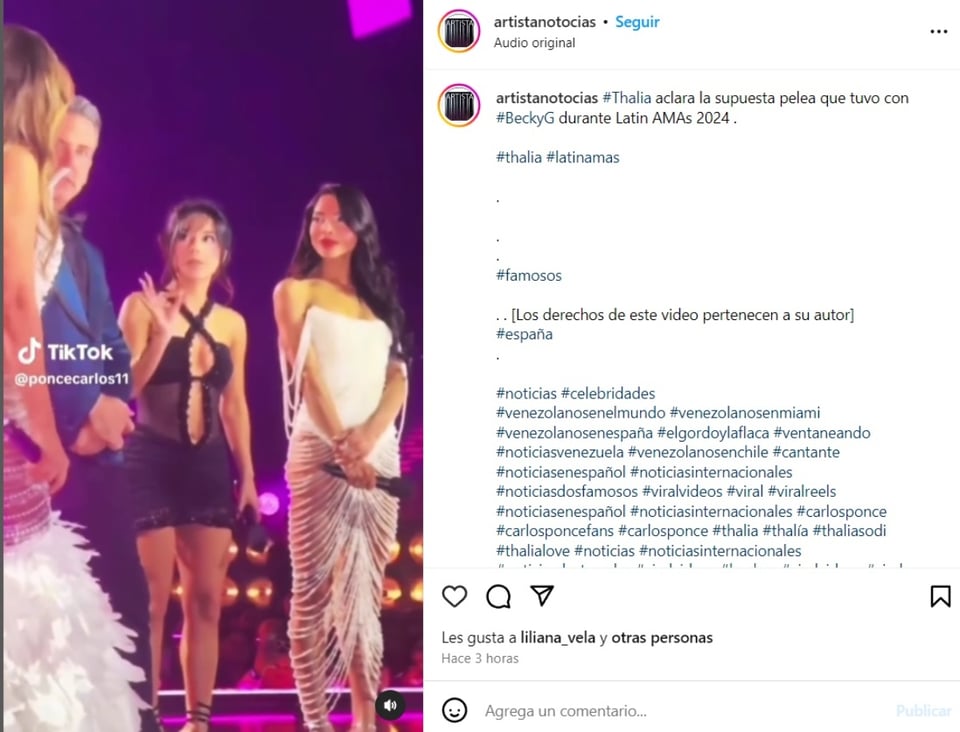 Becky G, Carlos Ponce, Latin American Music Awards, premios, MundoNOW