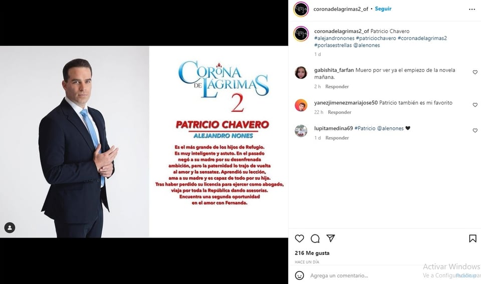 ¿Cómo fue esa evolución de Patricio 10 años después?