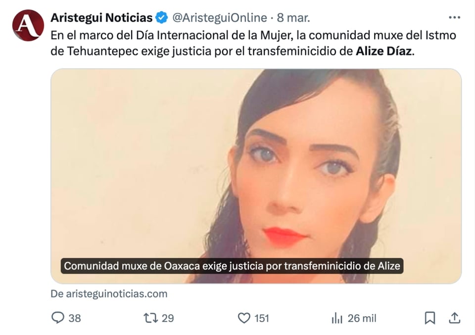 crime, Women's International Day, LGBT, Pride, MundoNOW