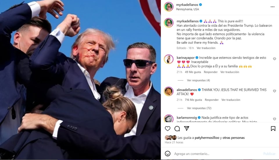 María Celeste Myrka Trump, Primer Impacto, conductoras, periodistas, MundoNOW