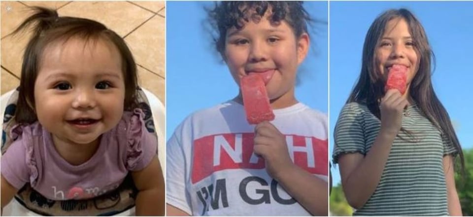 Alerta Amber: secuestran a tres niñas de la familia Aranda