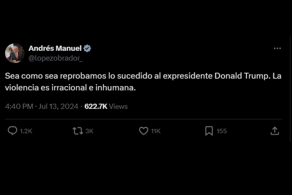 Donald Trump, AMLO, ataque, violencia, MundoNOW