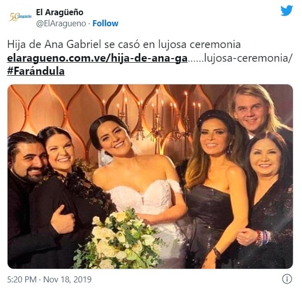 ¿Quién es Diana Alejandra para Ana Gabriel?