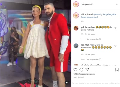The outfits of Ángela Aguilar and Jomari Goyso that caused ridicule and criticism on social networks