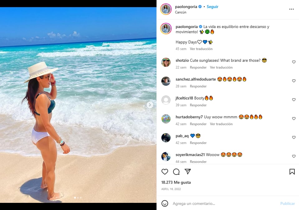 Paola Longoria bikinis