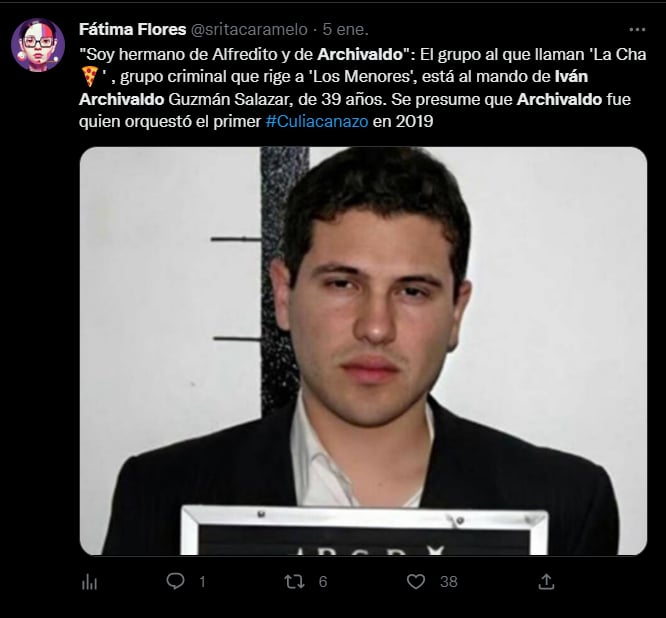 Iván Archivaldo mandó orquestar el "Culiacanazo" en 2019