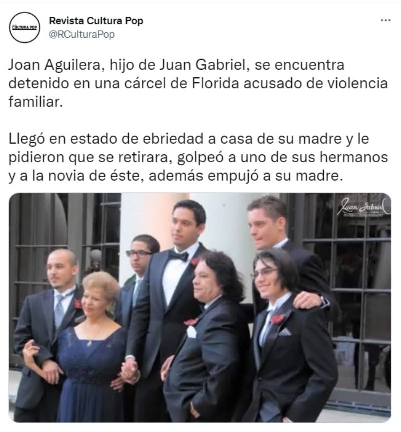 "The Divo is spinning in his grave", they say about Joan Aguilera hitting her mother